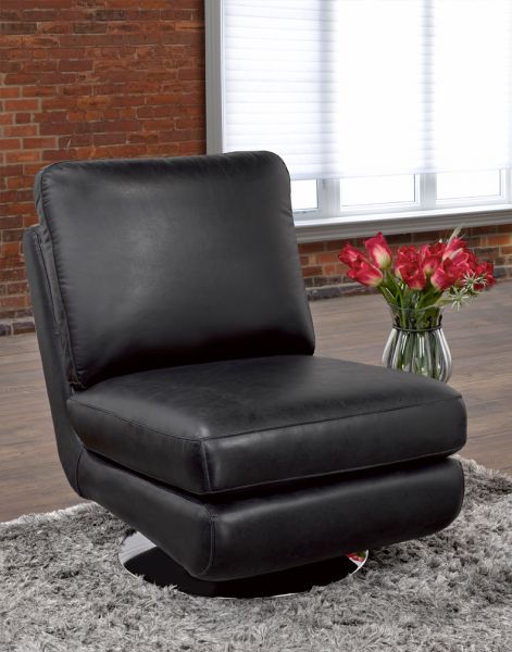 778 - Leather Chair, Luxury Leather Chair, Quality Leather Chair, Modern Leather Chair, Leather Living Room Chair, Leather Revovling Chair by LeatherCraft Furniture - Best Manufacturer of Leather Chair