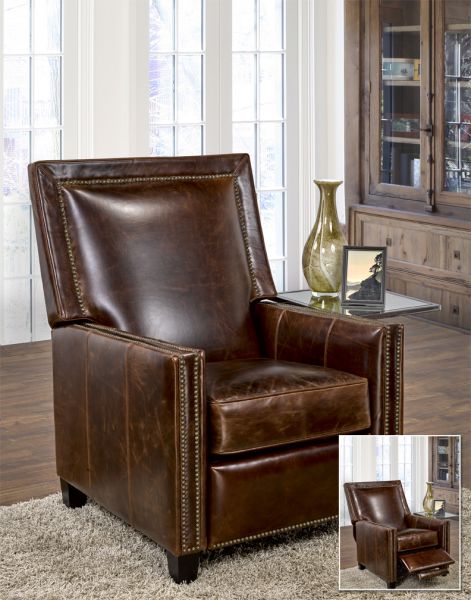 620 - Leather Reclining Chair, Luxury Leather Reclining Chair, Quality Leather Reclining Chair, Modern Leather Reclining Chair, Leather Living Room Chair, Top Grain Leather Reclining Chair by LeatherCraft Furniture - Best Canadian based Manufacturer of Leather Reclining Chair having dealer in Brampton, Vaughan, Pickering, Mississauga, Oakville, Scarborough, Kingston, Sudbury, Quebec and Other provinces of Canada